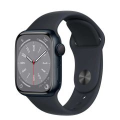 Apple Watch Series 8 | GPS|  45mm | Midnight Aluminum Case | Midnight Sport Band Regular