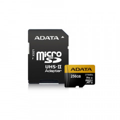 MICRO SD CON ADAPTADOR SD 256GB | UHS II U3 | CLASS10 V90 | ESPECIAL SOLO 8K PARA CAMARAS PROFESIONALES