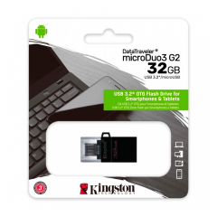 MEMORIA USB| KINGSTON| 32GB| MICRODUO 3 GEN2