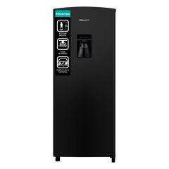 Refrigeradora 6.3 ft3  | Capacidad 173 Lts | Control de Temperatura |  Congelador independiente | 3 Compartimientos | 2 Bandejas Ajustables | Negro