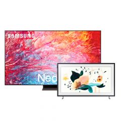 Bundle Samsung | SMART TV 65" | QN700B | NEO QLED | 8K | TECNOLOGÍA QUANTUM MATRIX | QUANTUM HDR 32X + QLED 32” SAMSUNG THE FRAME TV