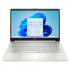 HP Laptop 15-ef1508la, Windows 11 Home, 15.6", AMD Ryzen™ 3, 8GB RAM, 256GB SSD, HD, Oro pálido + Incluye Microsoft 365 Personal