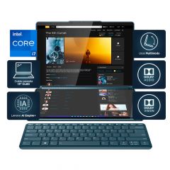 Laptop Lenovo YogaBook 9 |13th Gen Intel Core i7 1355U | 16GB | 512GB SSD | Windows 11 | 2x 13.3" 2.8K OLED Multi-touch | Teclado Español