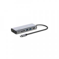 Conecte el adaptador multipuerto Belkin Connect USB-C 6 en 1
