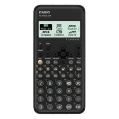 Calculadora Cientifica CASIO | 274 Funciones | Texto Natural | Bateria AAA | Negro 