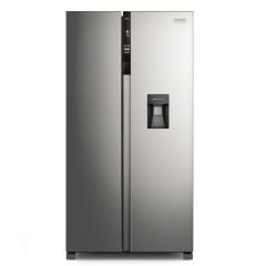 Refrigerador Frigidaire Side By Side 15.5 P3 | Inverter | AutoSense | Control Digital | Dispensador de Agua externo | Gris 