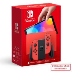 Consola Nintendo Switch Modelo OLED | Edición Mario Red