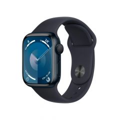 Apple Watch Series 9 GPS | Caja de Aluminio Color Medianoche de 41mm | Correa Deportiva S/M | Medianoche