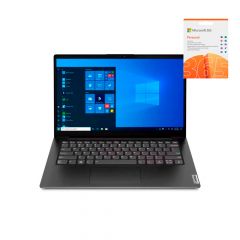 Bundle Laptop Lenovo V14 G2 14" Intel Pentium N6000 | 8GB RAM | 256GB SSD | Windows 11 Pro | Negro | Teclado en Español  + Microsoft 365 Personal
