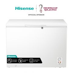 Hisense Congelador Horizontal | 8.8 cu.ft. | Sliding Glass Door | External Handle with Lock | Blanco