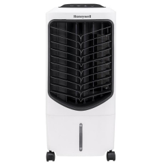Enfriador de Aire Honeywell | Evaporativo 9 Litros | Compacto Con Ventilador Puntual y Humidificador | Blanco