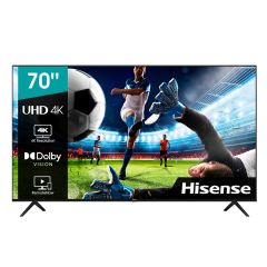  Hisense TV | 70" | H6500G | Smart 4K Ultra | HD LED 3 |  HDMI | Ports 2 USB | Port Android OS |  ATSC | Negro