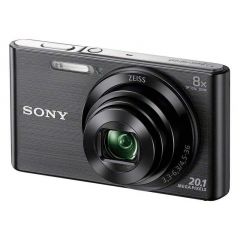 Cámara compacta digital Sony | 20.1 MP | 8x Zoom Óptico | Steady Shot | 25mm | 720 HD  | Negra