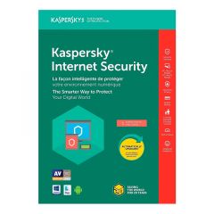Kaspersky Internet Security | 1 año | 5 Dispositivos | Compatible con PC, Mac y dispositivos móviles