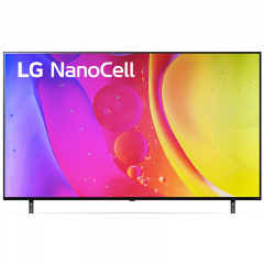 Televisor NANOCELL 55" LG 55NANO80SQA Procesador α5 Gen5 AI 4K  ThinQ™ AI Smart Tv
