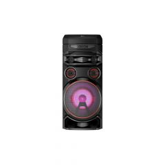 Equipo de sonido LG tipo torre | XBOOM RNC7 | Karaoke Star | Potenciador de bajos | Doble salida de medios | DJ App y DJ Pad | Super Bass Boost | Multi Bluetooth