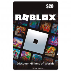 Tarjeta de Contenido Roblox $20 USA | Precio de venta incluye cargo de servicio 