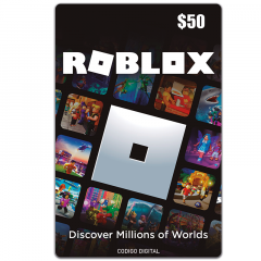Tarjeta de Contenido Roblox $50 USA | Precio de venta incluye cargo de servicio 