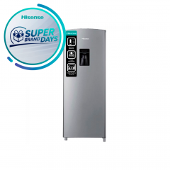 Refrigeradora 6.3ft3 | Capacidad 173 Lts | Control de Temperatura | Congelador independiente | 3 Compartimientos | 2 Bandejas Ajustables | Gris 