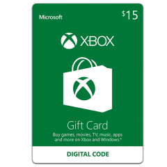 Tarjeta de Contenido Xbox Live $15 USA | Precio de venta incluye cargo de servicio 