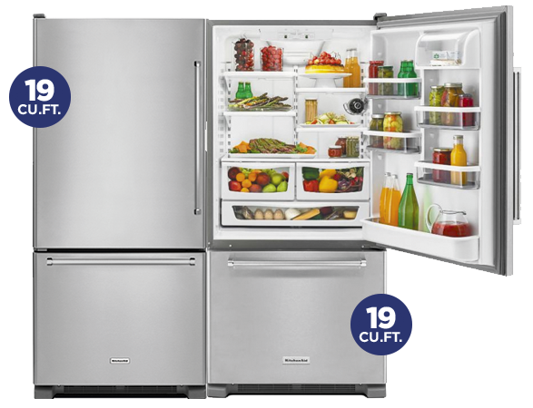 Refrigeradora  y congelador 136077 - 136078